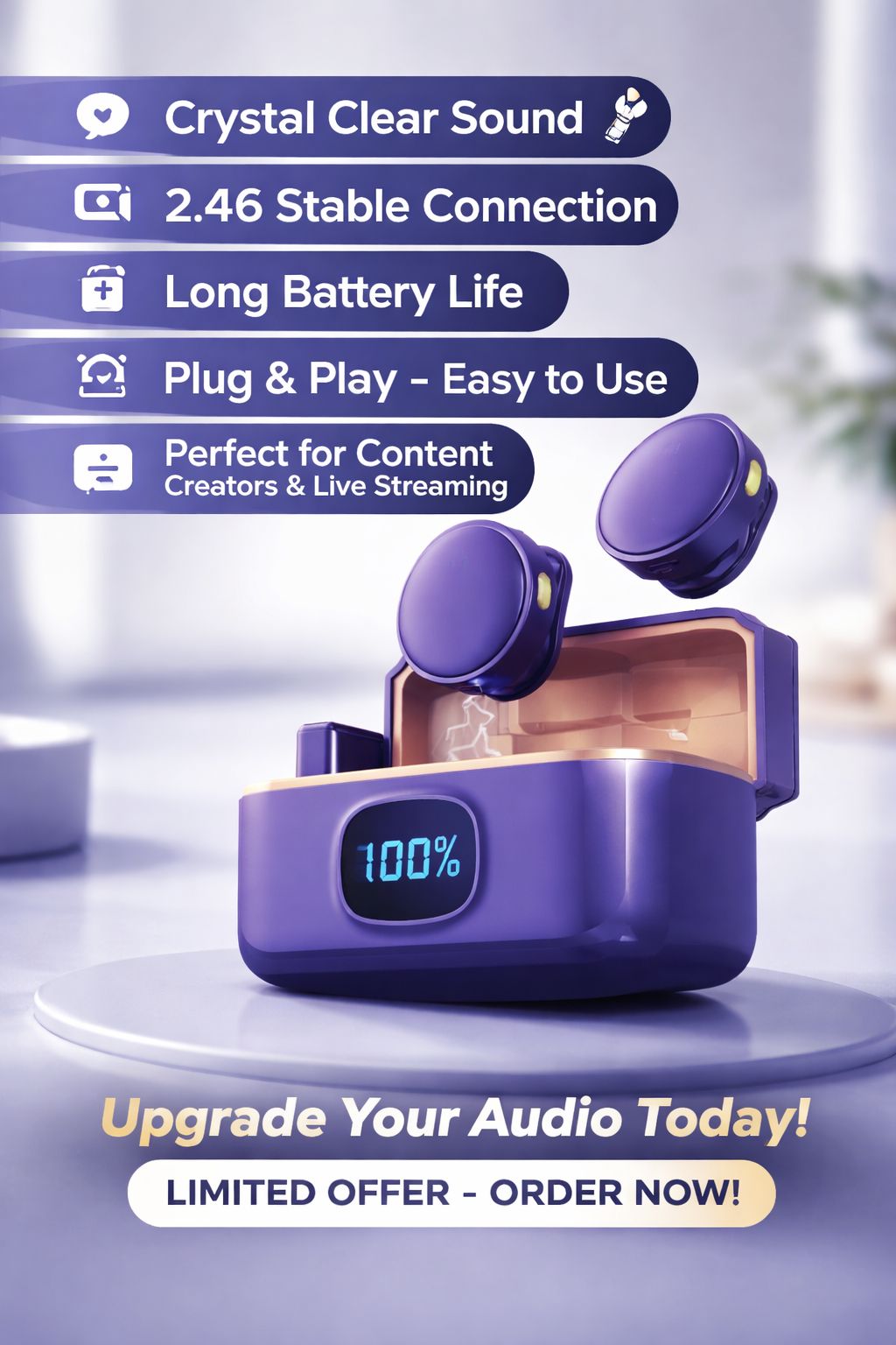 Wireless Karaoke Speaker WSTER