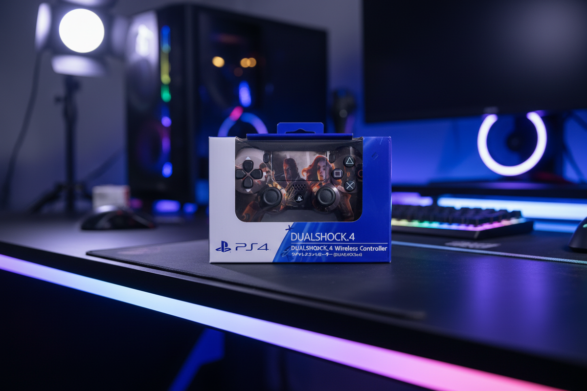 🎮 Manette PS4 DualShock 4 Sans Fil – Édition Gaming Pro