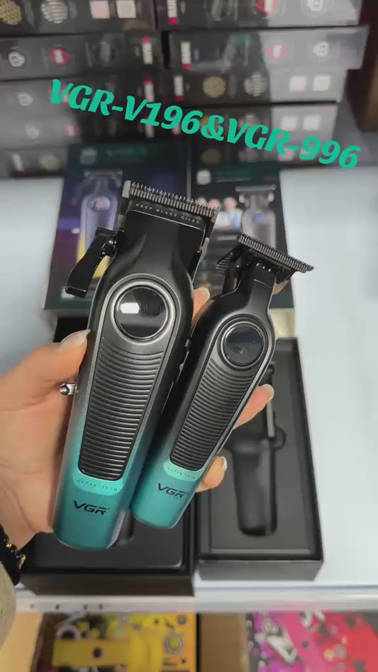 VGR Barber Combo V-196 & V-996 - Super Trim